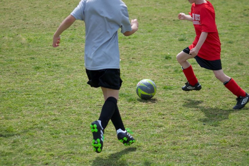 Fußball, Kinder