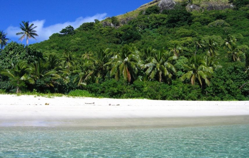 Strand auf Fidschi