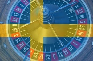 Schwedische Fahne, Roulette