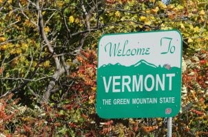 Vermont-Schild