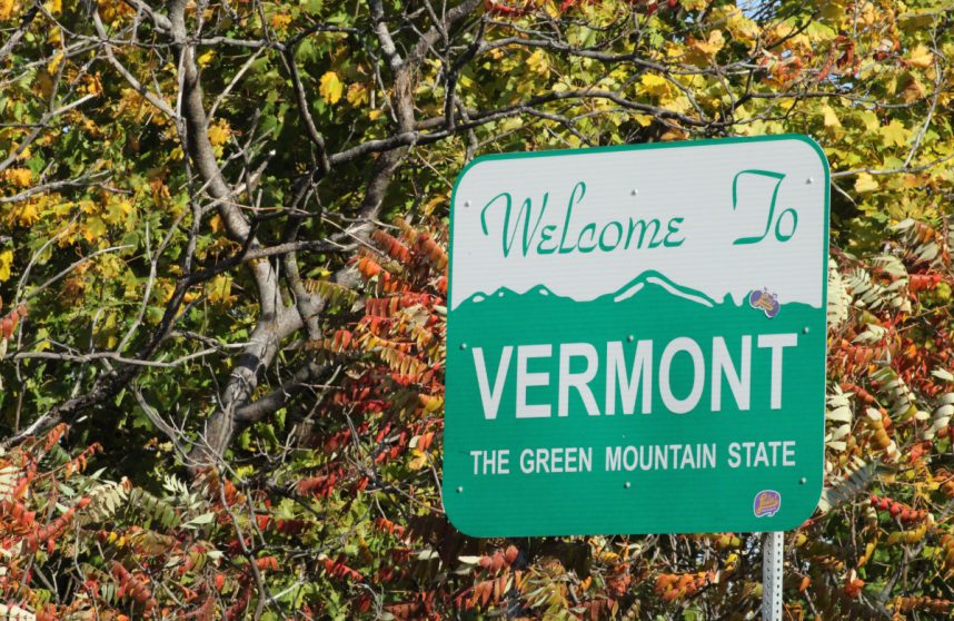 Vermont-Schild