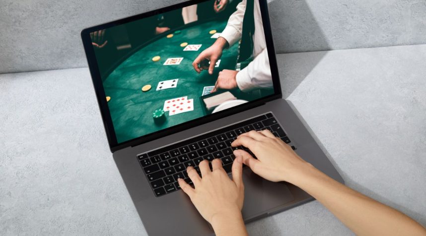 Online-Casino, Laptop