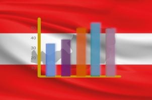 Fahne Österreich Diagramm