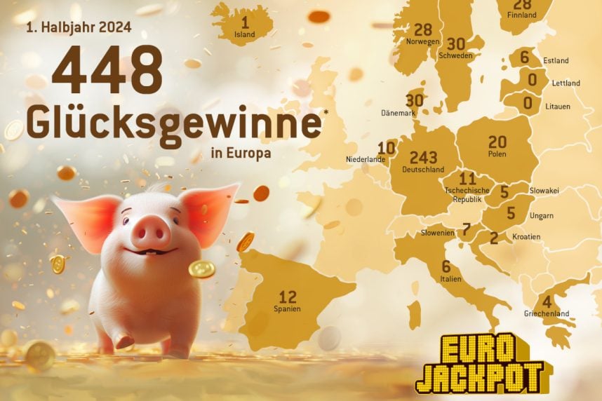 Eurojackpot-Gewinnerkarte