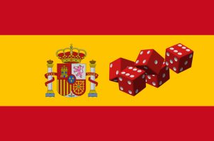 Fahne Spanien, Würfel