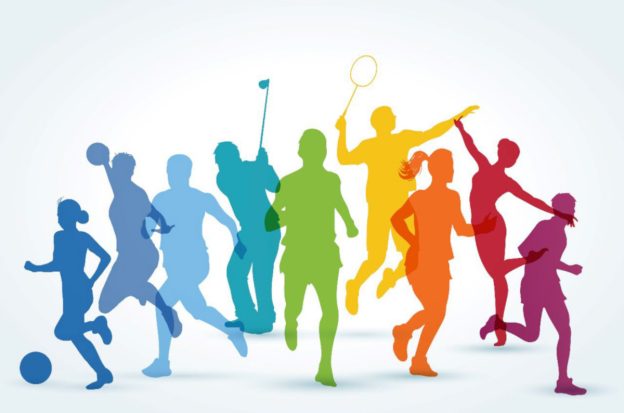 Illustrationen Sportler