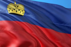 Flagge Liechtenstein