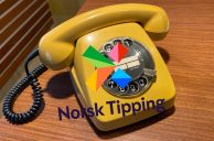 altes Telefon, Norsk Tipping-Logo