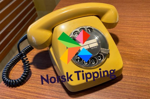 altes Telefon, Norsk Tipping-Logo