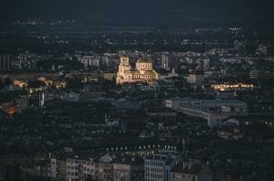 Nachtansicht Sofia