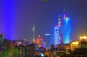 Macau bei Nacht
