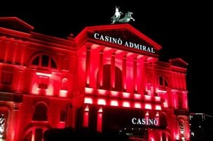 Casino Mendrisio bei Nacht