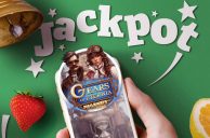 Hand hält Handy, Jackpot