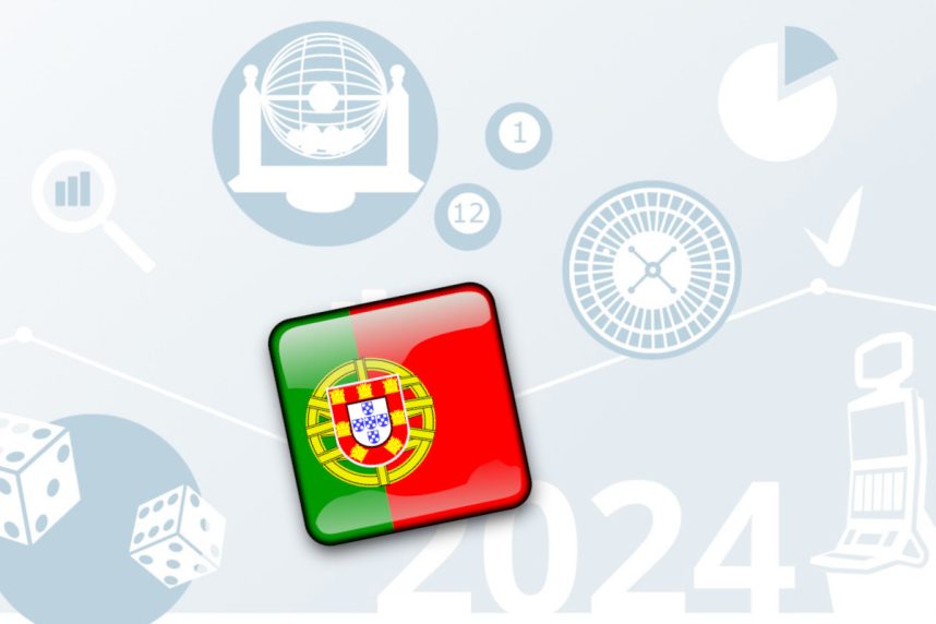 Glücksspiel-Grafik, Fahne Portugal