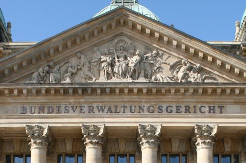 Schriftzug Bundesverwaltungsgericht