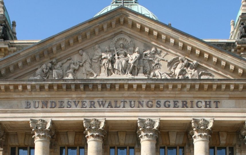 Schriftzug Bundesverwaltungsgericht