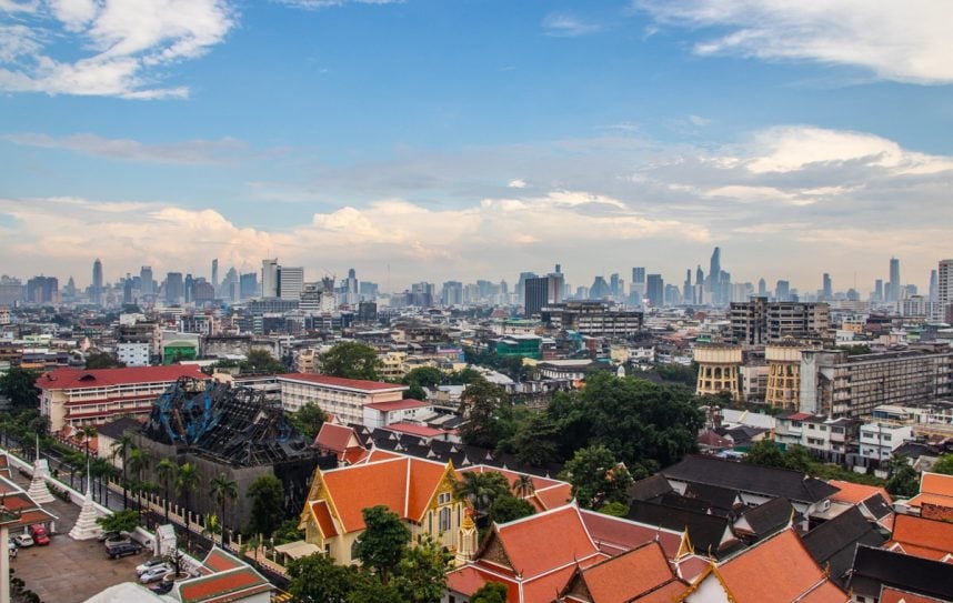 Stadtansicht Bangkok