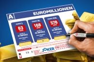 EuroMillionen-Lottoschein