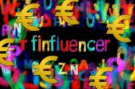 Viele Finfluencer werben mit schnellem Reichtum (Bilder: Pixabay/G.Altmann, Gestaltung: casino.org) Finfluencer, Eurozeichen