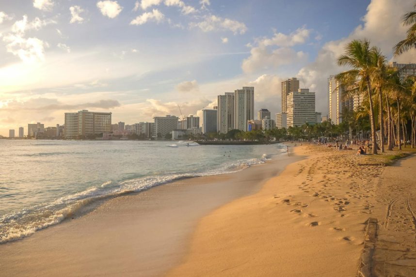 Strand auf Hawaii