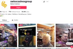 TikTok-Seite von Swiss Casinos