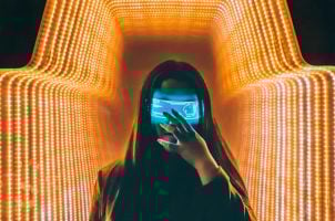virtuelle Person