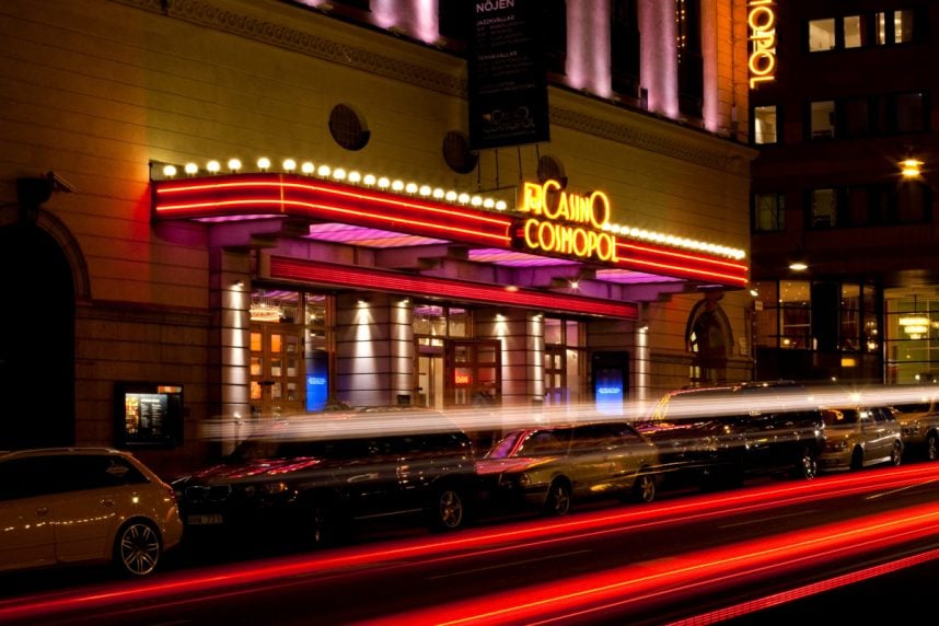 Eingang Casino Cosmopol Stockholm