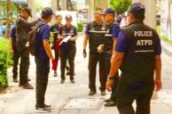 Polizisten in Thailand