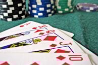 Spielkarten und Jetons