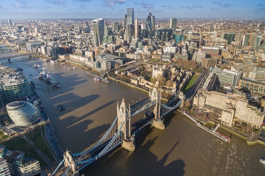 Luftaufnahme London
