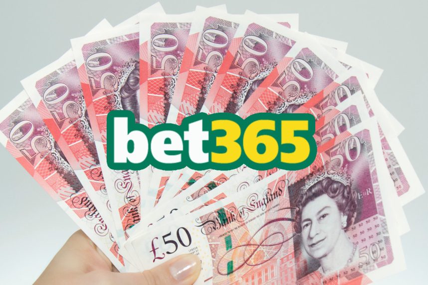 Britische Geldscheine, bet365-Logo