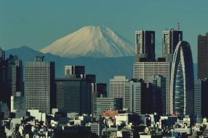 Tokio und Fuji