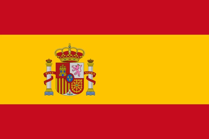 Fahne Spanien