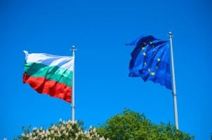 Bulgarische Fahne