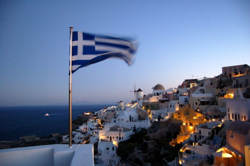 Griechische Fahne