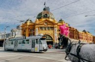 Straßenszene Melbourne