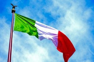 Italienische Fahne
