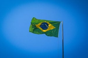 Brasilianische Fahne