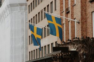 Schwedische Fahne