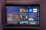 Monitor mit Inflight-Entertainment