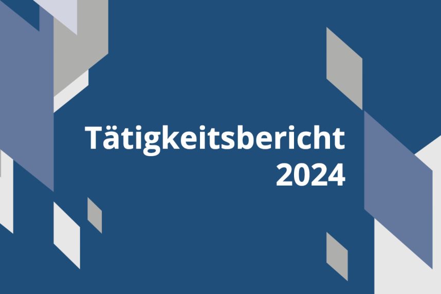 Cover GGL-Tätigkeitsbericht 2024