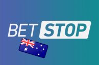 BetStop-Logo, australische Fahne