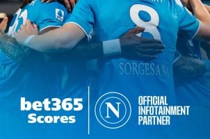 Sponsoring SSC Neapel und bet365 Scores