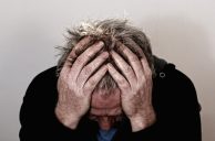 depressiver Mann