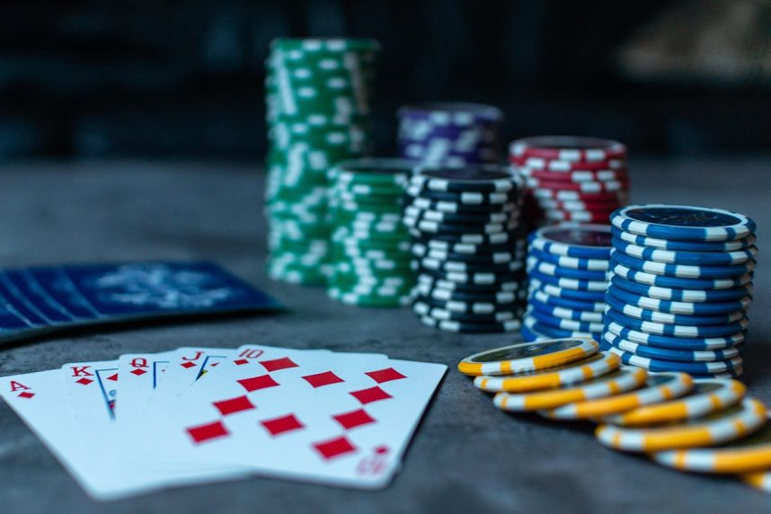 Jetons und Spielkarten