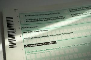 Steuerformular
