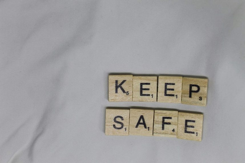 Keep Safe Buchstabensteine