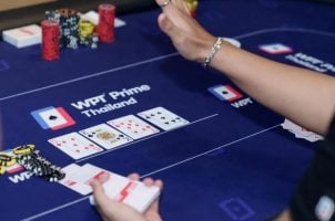 Poker-Karten und Jetons