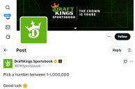 DraftKings-Post auf X