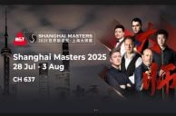 Shanghai Masters 2025